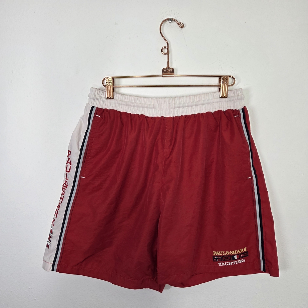 Paul & Shark Red Yachting Swim Shorts
